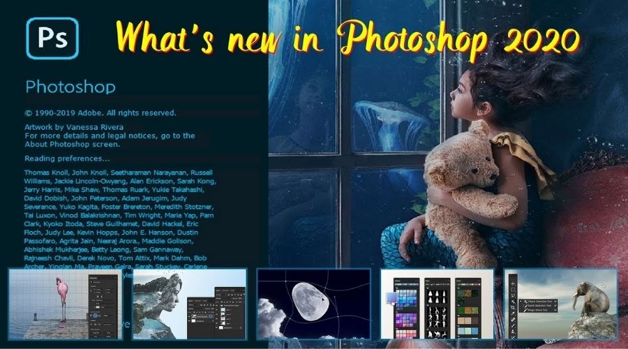 Các tính năng nổi bật của Photoshop CC 2020